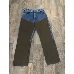 Wrangler Pro‎ Gear Jeans Mens 36x32 Blue Straight Upland Hunting Workwear